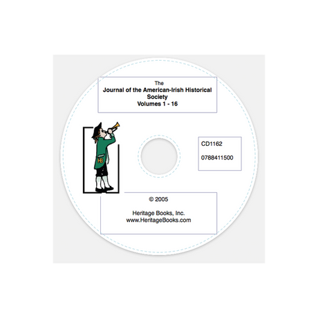 CD-The Journal of the American-Irish Historical Society, Volumes 1-16