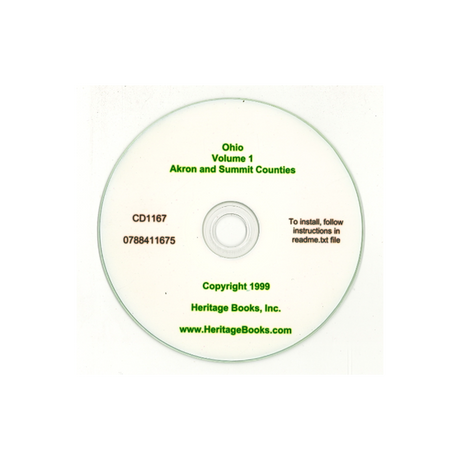 CD-Ohio, Volume 1, Akron and Summit Counties