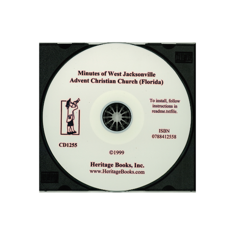 CD-Minutes of West Jacksonville Advent Christian Church (Florida)