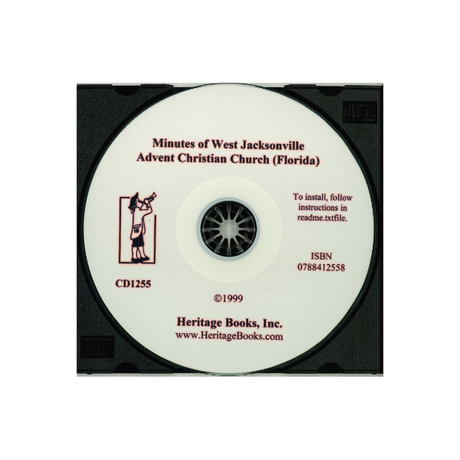 CD-Minutes of West Jacksonville Advent Christian Church (Florida)