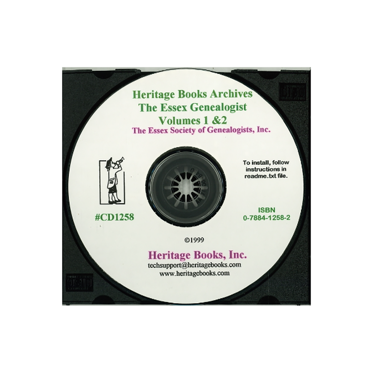 CD-The Essex Genealogist, Volumes 1 and 2 (1981-1982)