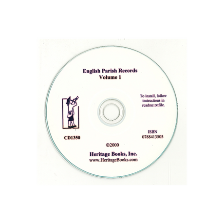 CD-English Parish Records, Volume 1