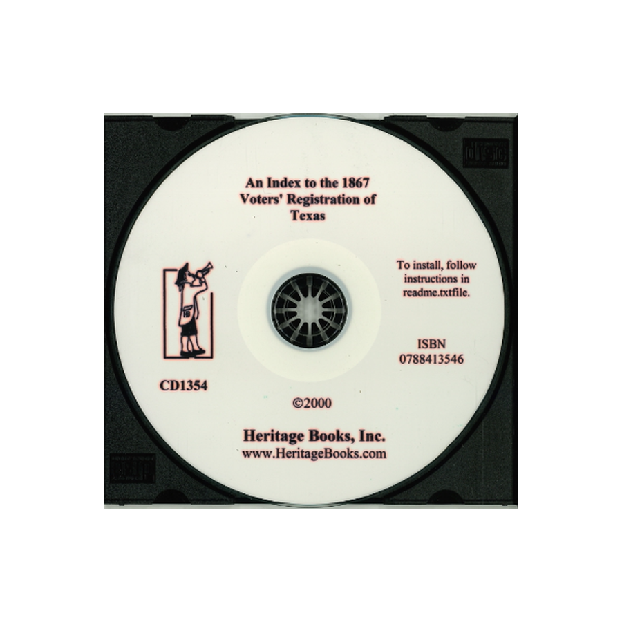 CD-An Index to the 1867 Voters' Registration of Texas
