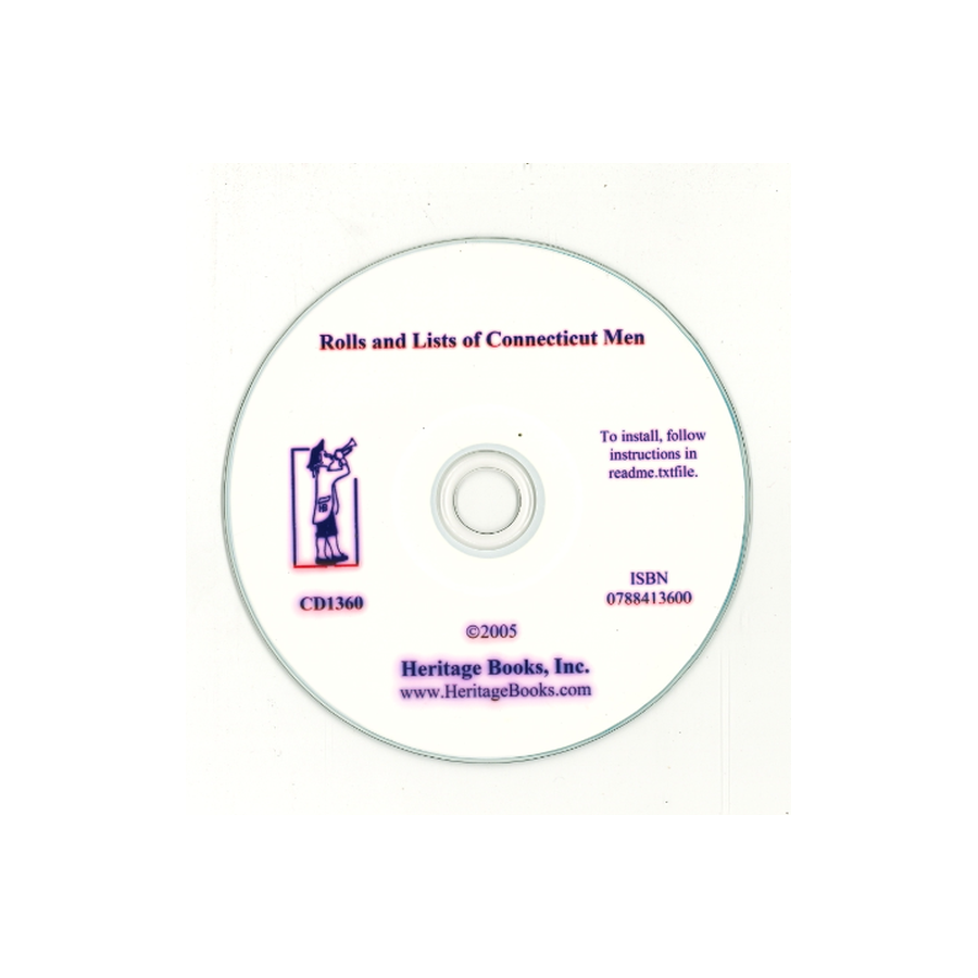 CD-Rolls and Lists of Connecticut Men