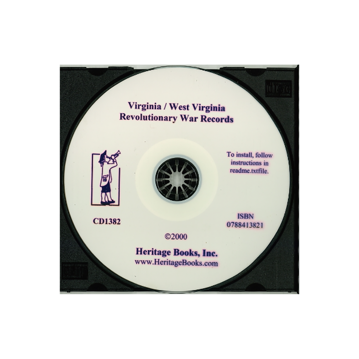 CD-Virginia/West Virginia Revolutionary War Records, Volumes 1-6