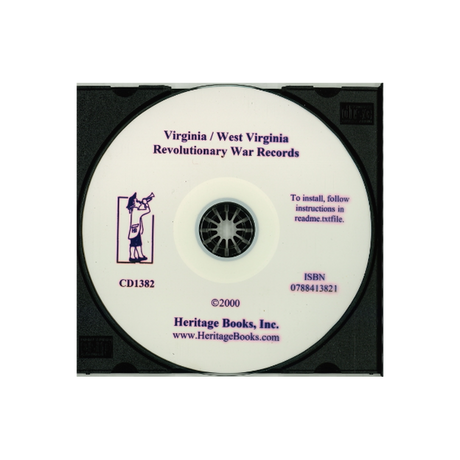CD-Virginia/West Virginia Revolutionary War Records, Volumes 1-6