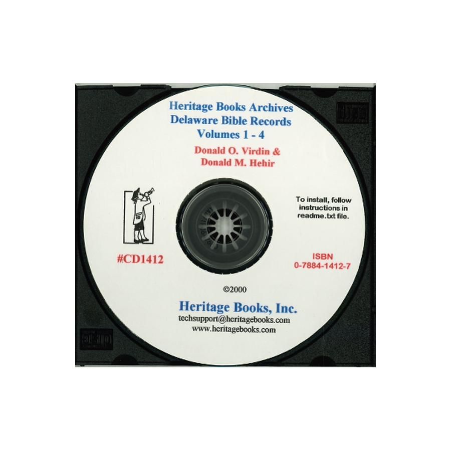 CD-Delaware Bible Records, Volumes 1-4