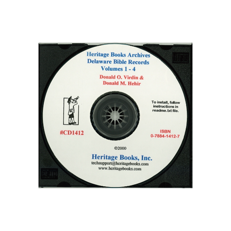 CD-Delaware Bible Records, Volumes 1-4