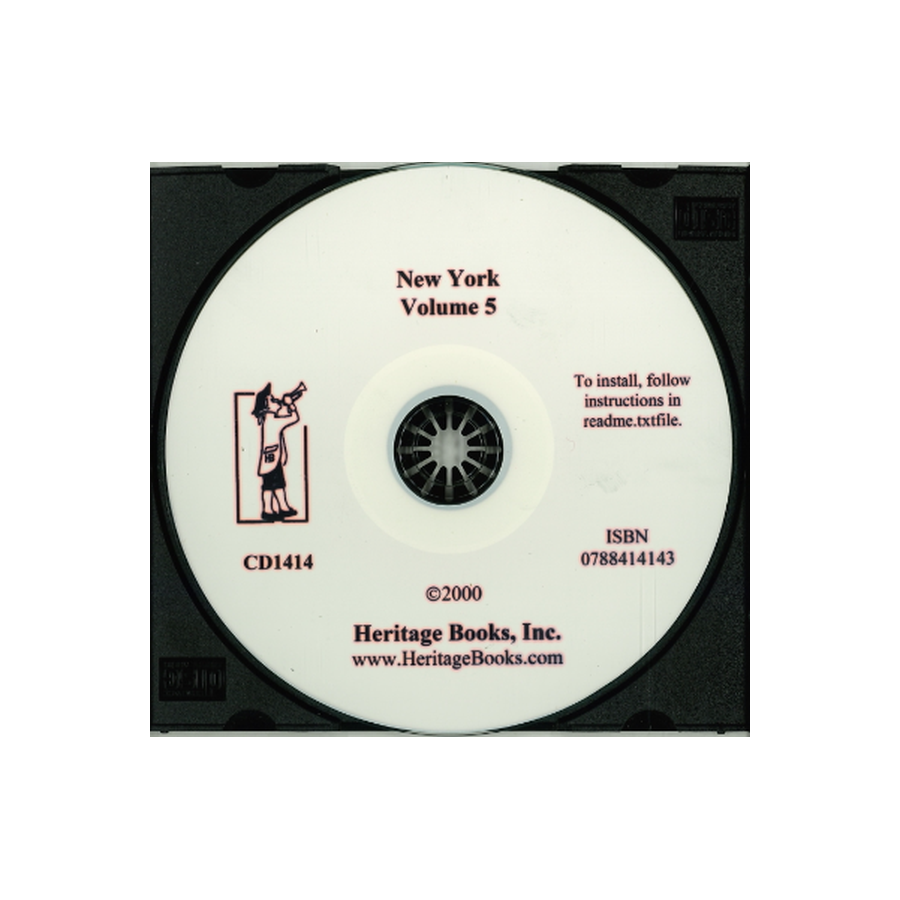 CD-New York: Volume 5, Obituaries, Death Notices and Genealogical Gleanings from The Saugerties Telegraph, Volumes 1-3