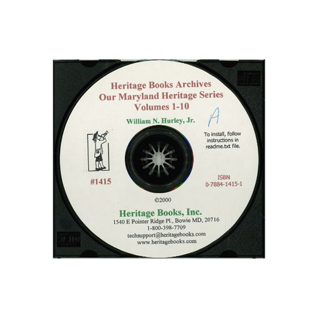 CD-Our Maryland Heritage Series, Volumes 1-10