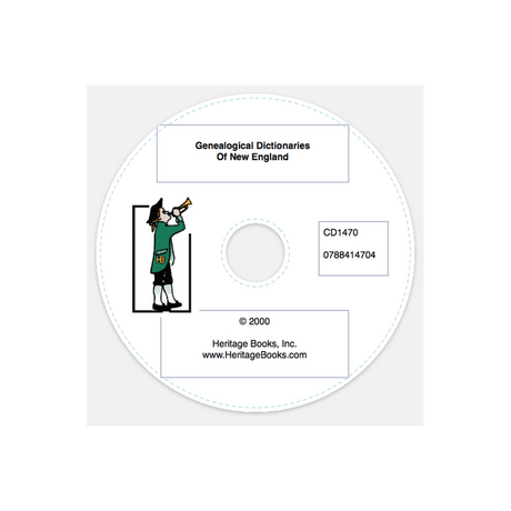 CD-Genealogical Dictionaries of New England