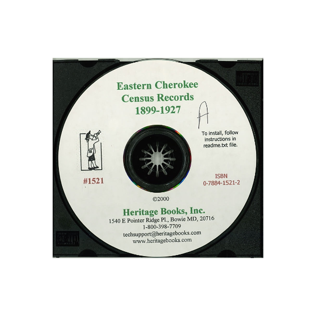 CD-Eastern Cherokee Census Records, 1899-1927