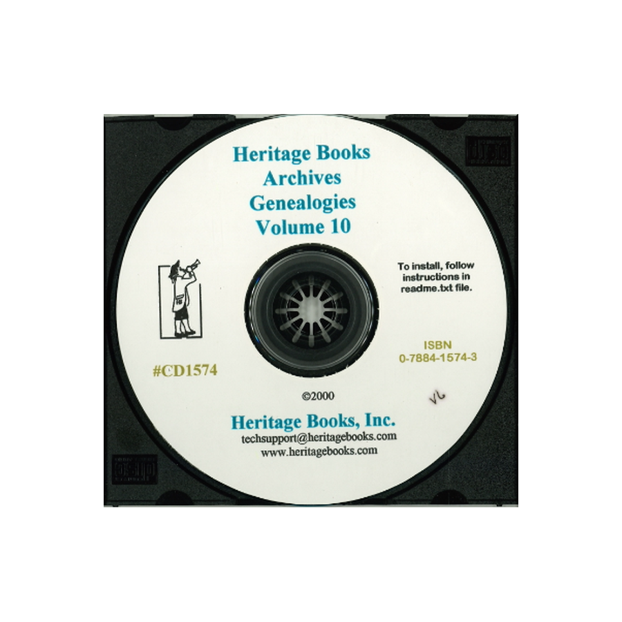 CD-Genealogies, Volume 10