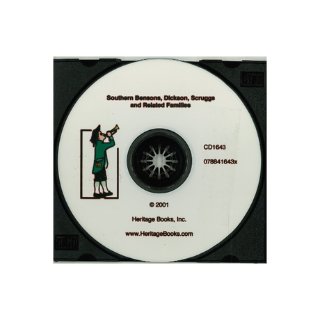 CD-Southern Bensons, Dickson, Scruggs and Related Families