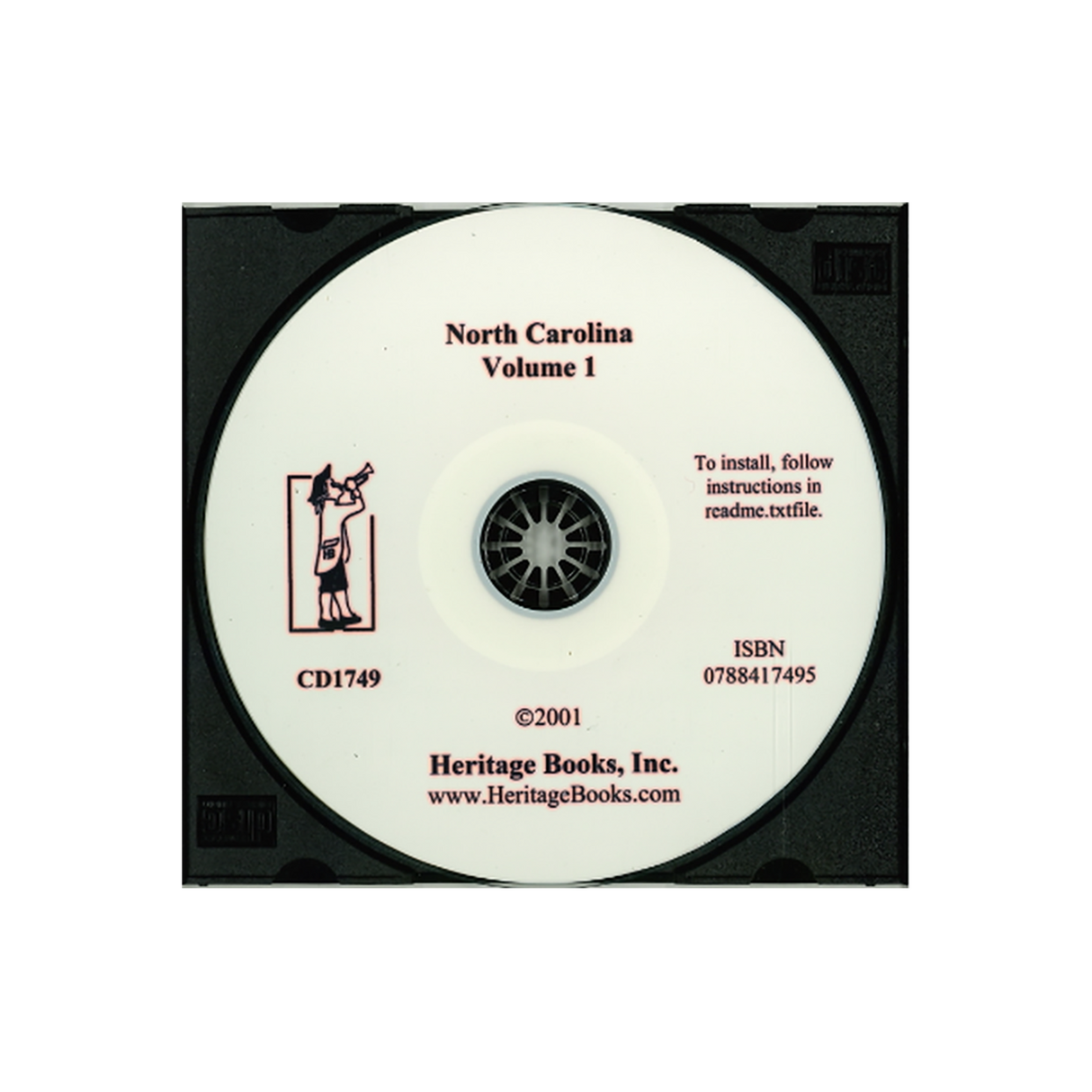 CD-North Carolina, Volume 1