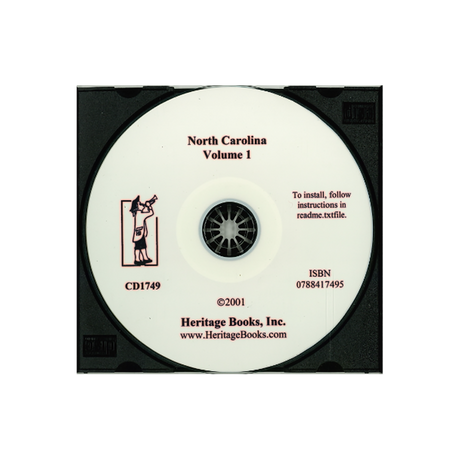 CD-North Carolina, Volume 1