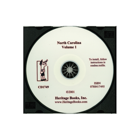 CD-North Carolina, Volume 1