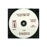 CD-New York Indian Censuses, Volume 2: 1900-1912
