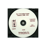 CD-New York Indian Censuses, Volume 2: 1900-1912