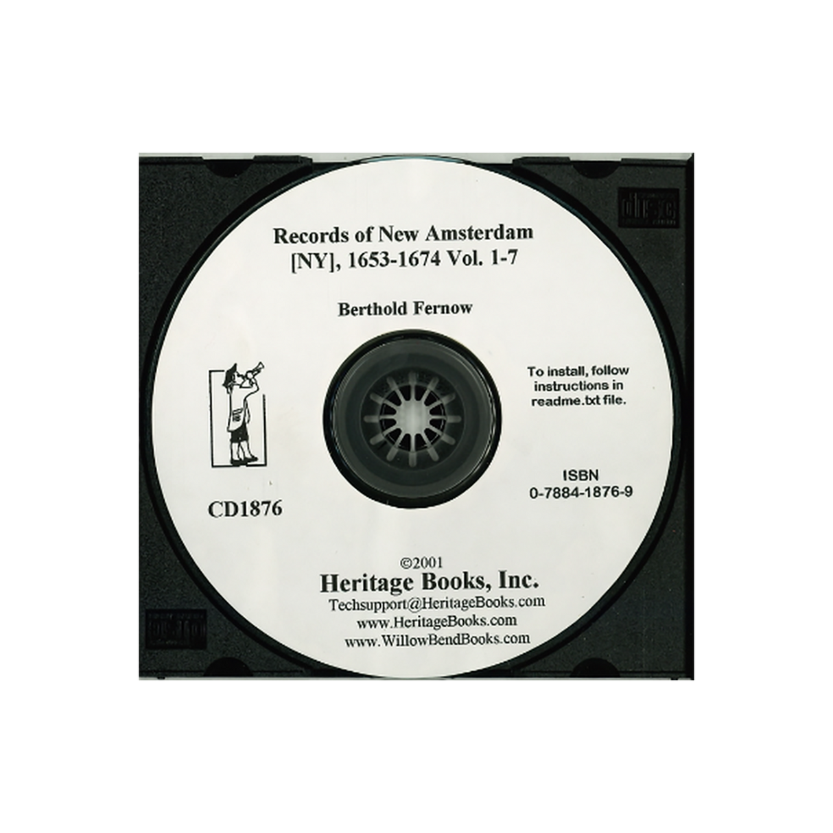 CD-Records of New Amsterdam [New York], 1653-1674, Volumes 1-7