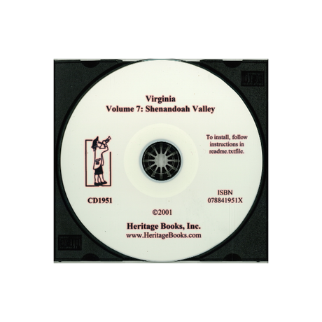 CD-Virginia, Volume 7: Shenandoah Valley