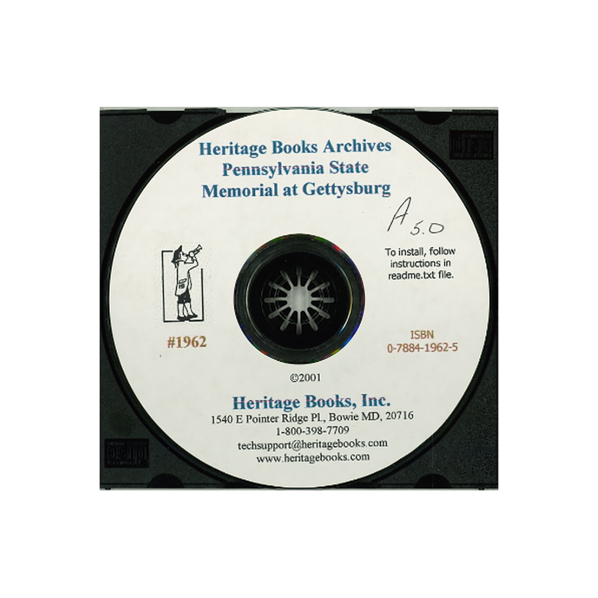 CD-The Pennsylvania State Memorial at Gettysburg: Soldiers of the Commonwealth