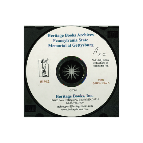 CD-The Pennsylvania State Memorial at Gettysburg: Soldiers of the Commonwealth