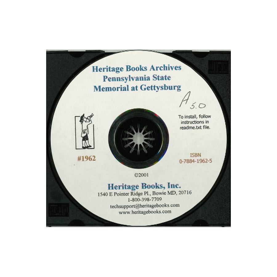 CD-The Pennsylvania State Memorial at Gettysburg: Soldiers of the Commonwealth