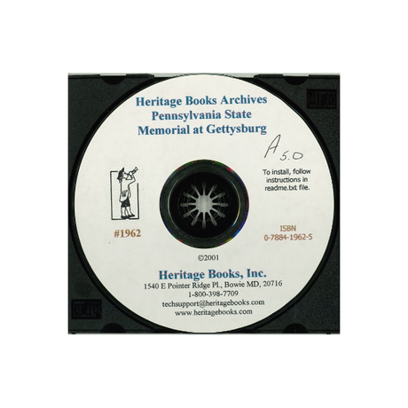 CD-The Pennsylvania State Memorial at Gettysburg: Soldiers of the Commonwealth