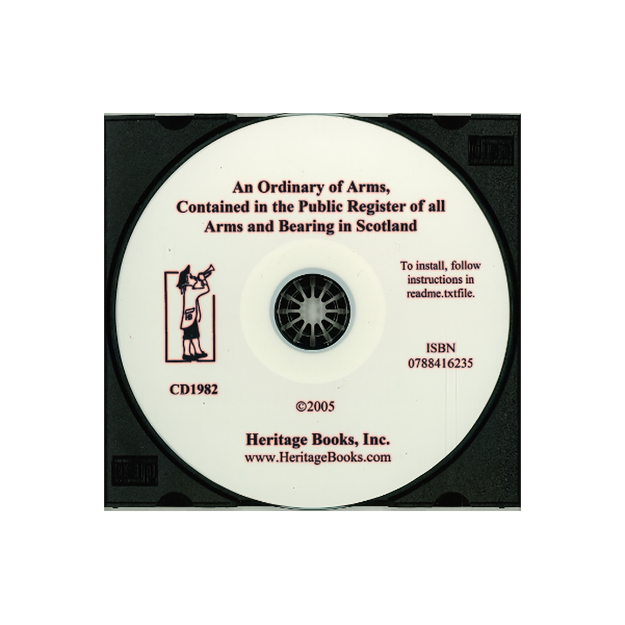 CD-An Ordinary of Arms, Contained in the Public Register of all Arms and Bearings in Scotland