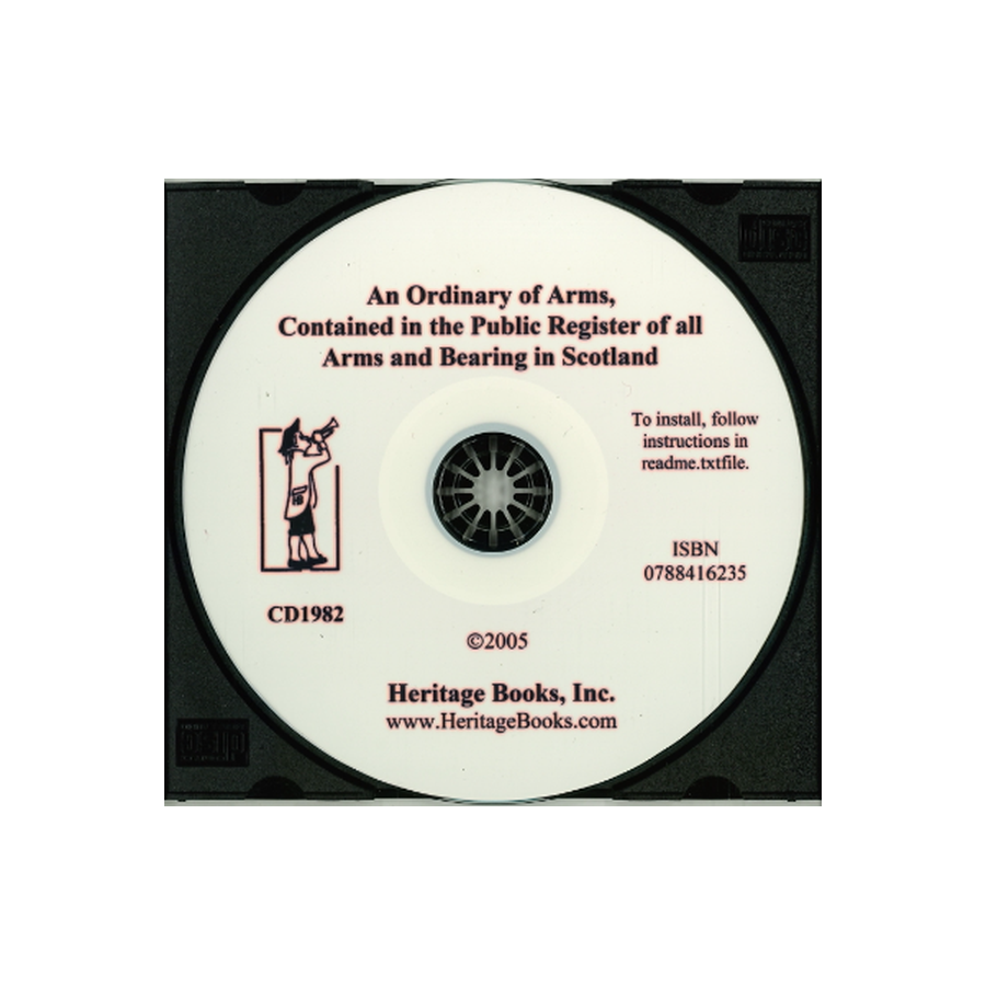 CD-An Ordinary of Arms, Contained in the Public Register of all Arms and Bearings in Scotland