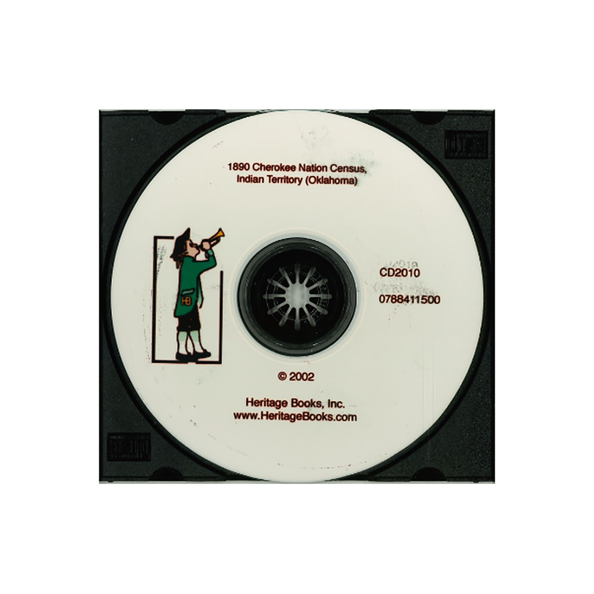 CD-1890 Cherokee Nation Census, Indian Territory (Oklahoma)