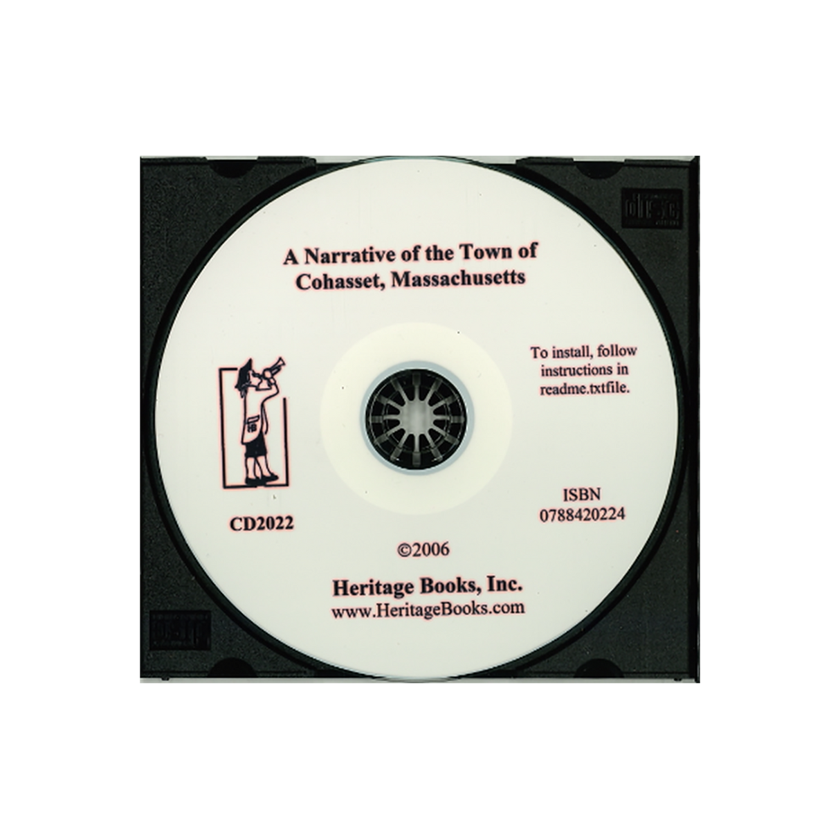 CD-A Narrative History of the Town of Cohasset, Massachusetts