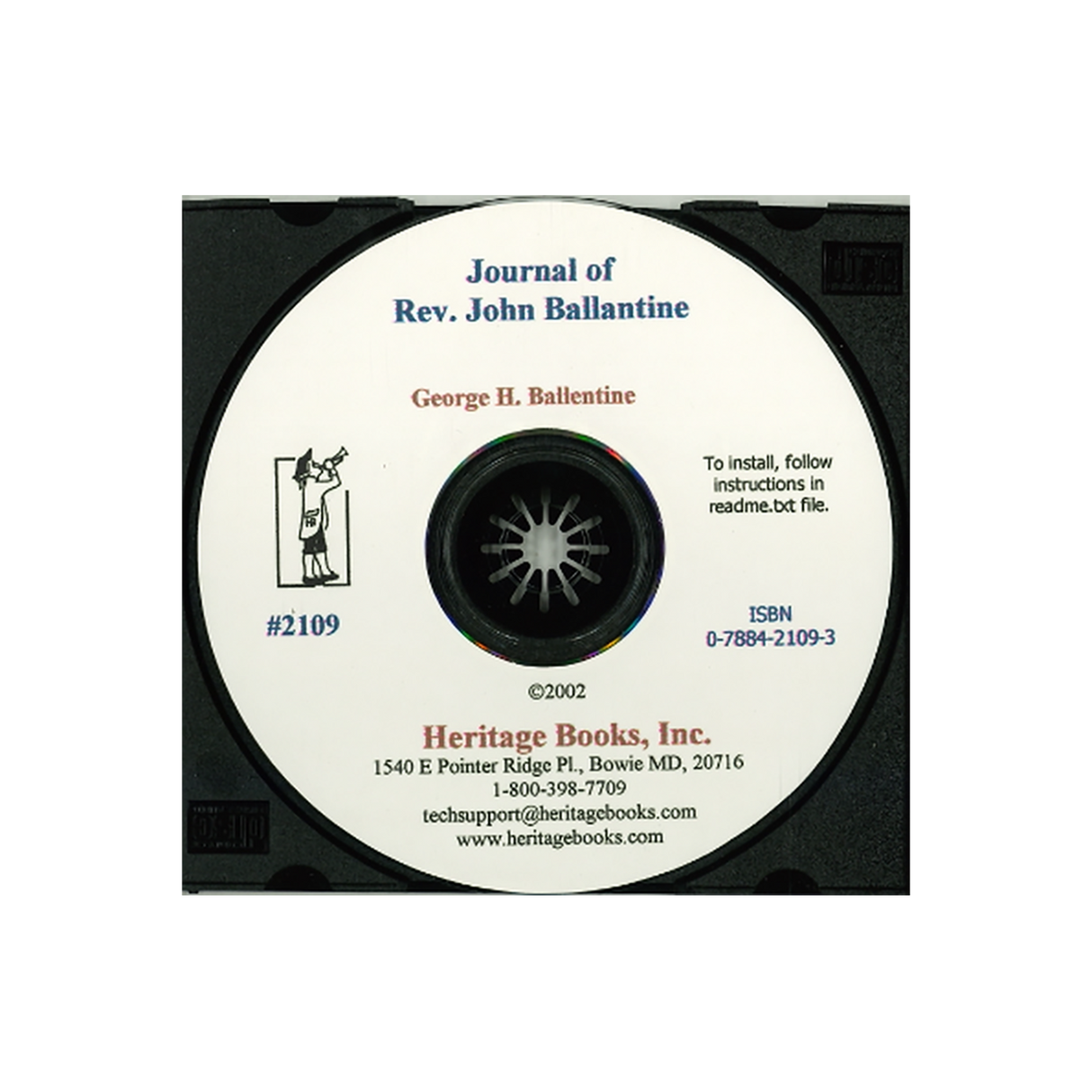 CD-Rev. John Ballantine, Minister of Westfield, Massachusetts Journal, 1737-1774