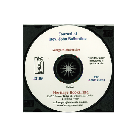 CD-Rev. John Ballantine, Minister of Westfield, Massachusetts Journal, 1737-1774