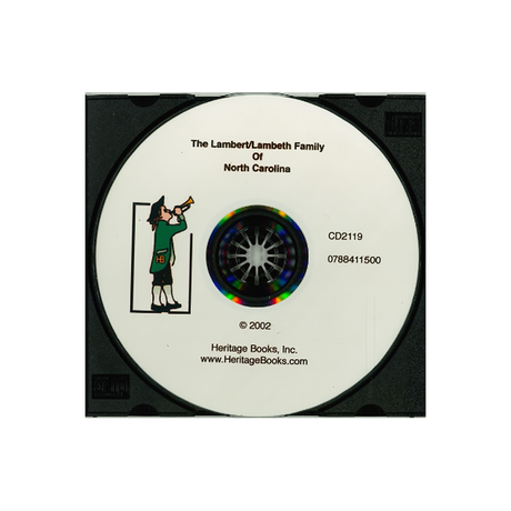 CD-The Lambert/Lambeth Family of North Carolina