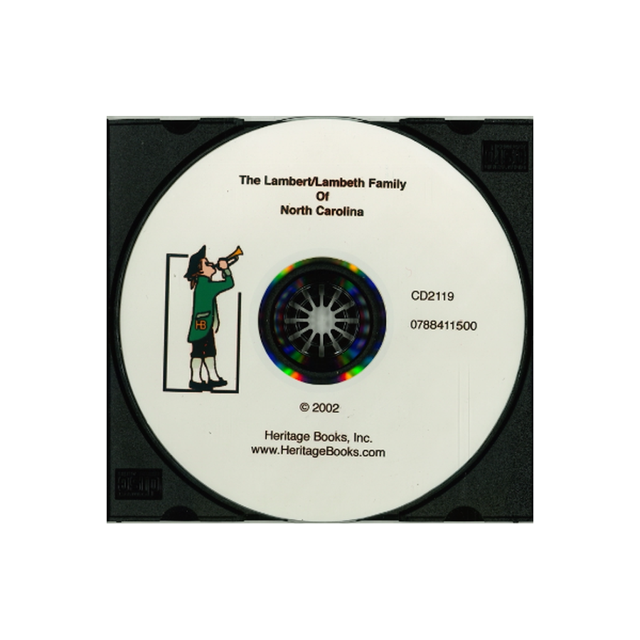 CD-The Lambert/Lambeth Family of North Carolina