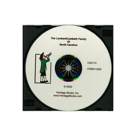 CD-The Lambert/Lambeth Family of North Carolina