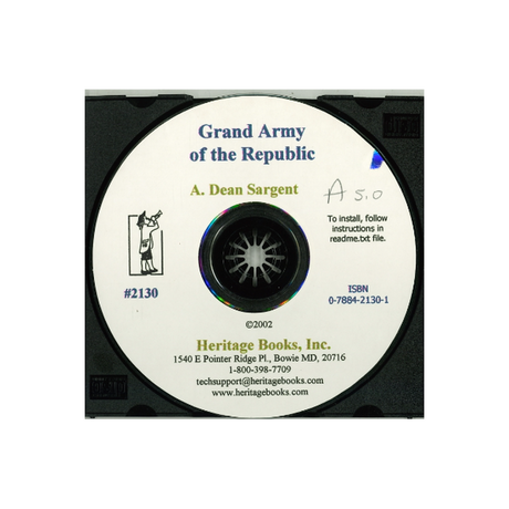 CD-Grand Army of the Republic: Civil War Veterans, Department of Massachusetts, 1866-1947