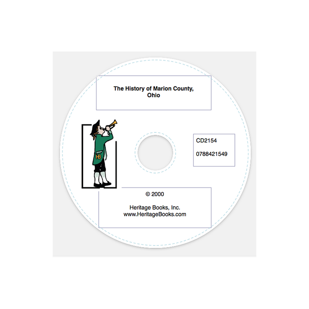 CD-The History of Marion County, Ohio 