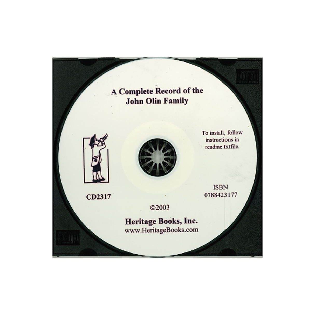 CD-A Complete Record of the John Olin Family