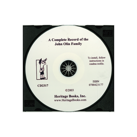 CD-A Complete Record of the John Olin Family