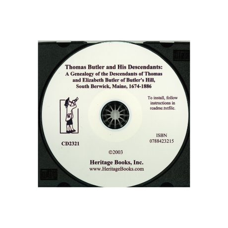 CD-Thomas Butler and His Descendants