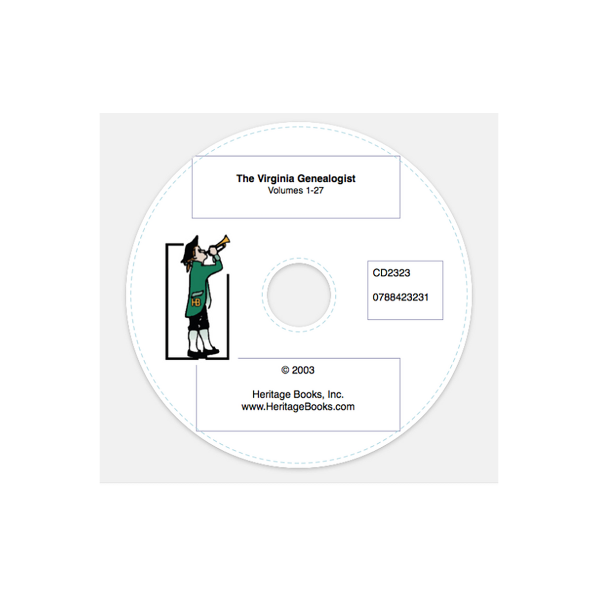 CD-The Virginia Genealogist, Volumes 1-27