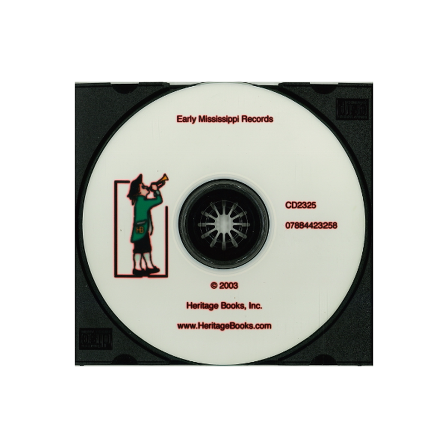 CD-Early Mississippi Records