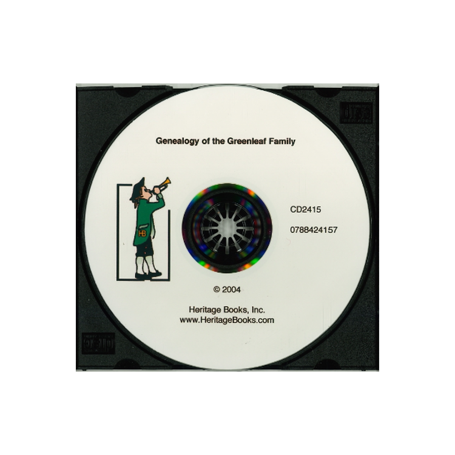 CD-Genealogy of the Greenleaf Family