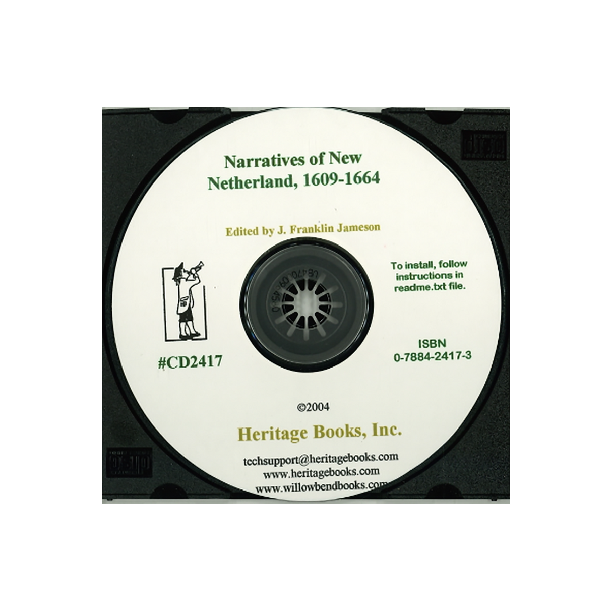CD-Narratives of New Netherland, 1609-1664