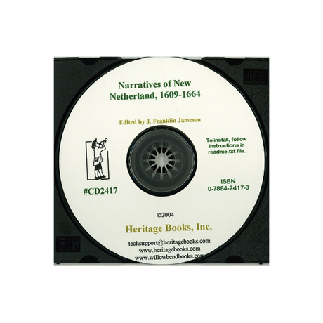 CD-Narratives of New Netherland, 1609-1664