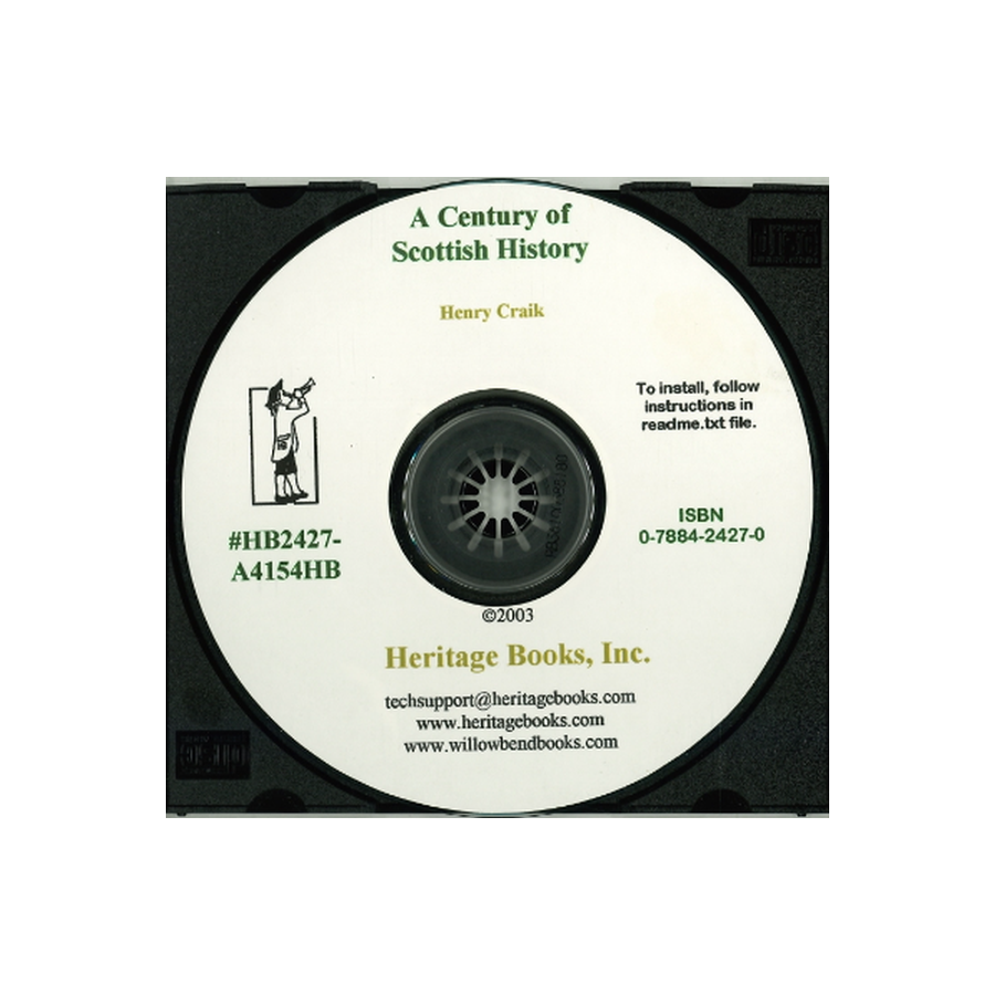 CD-Century of Scottish History, Volumes 1 and 2