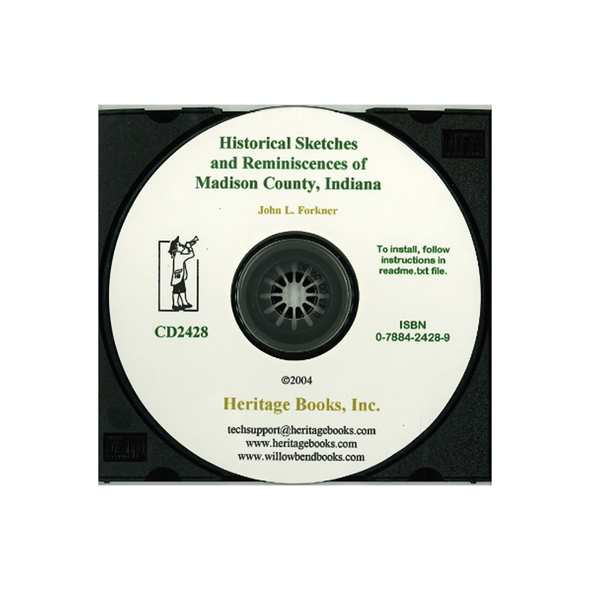 CD-Historical Sketches and Reminiscences of Madison County, Indiana